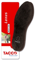 Tacco Black Leather Insole Flat #713