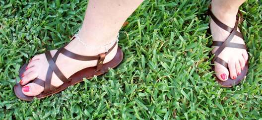 Simple Flip Flop Thong Sandal sandal — Larry Schupbach, Village Shoe Service