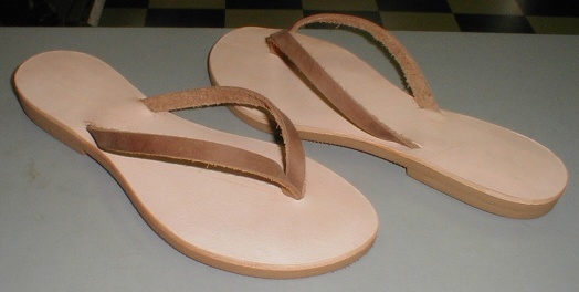 In Progress sandal — Larry Schupbach, Village Shoe Service